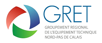 Logo GRET (Groupement Régional l'Equipement Technique du Bâtiment Nord Pas de Calais)